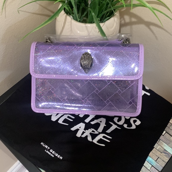 Kurt Geiger London ensington Vinyl Shoulder Bag - Picture 6 of 17